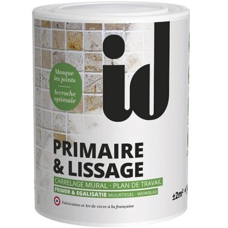 Peinture épaisse blanche pour carrelage 1L – Finition lisse sans décollage – Masque joints pour surfaces uniformes