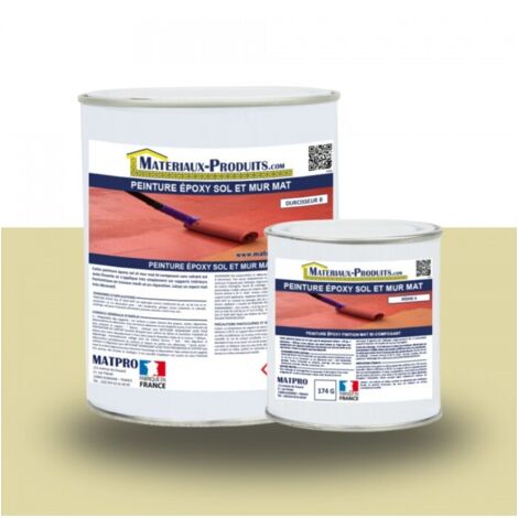 Peinture époxy sol et mur Mat - 10 Kg Ivoire - MATPRO