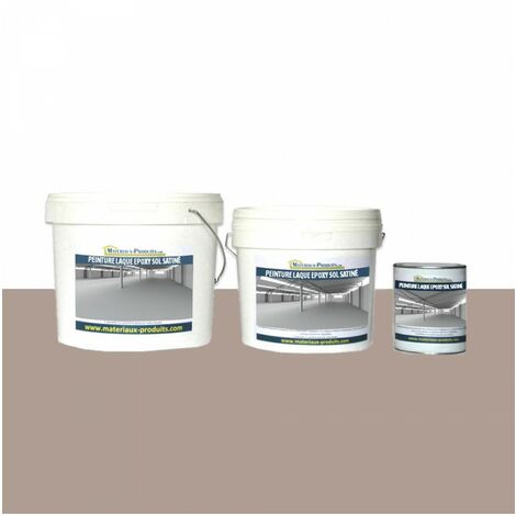 Peinture Epoxy Sol et Mur satinée Taupe