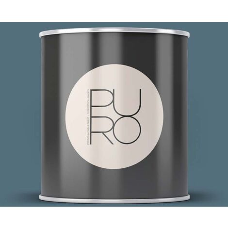 Peinture essence bleuâtre mat moderne et résistante Peinture satinée facile à appliquer Peinture PURO Premium C3013 1L