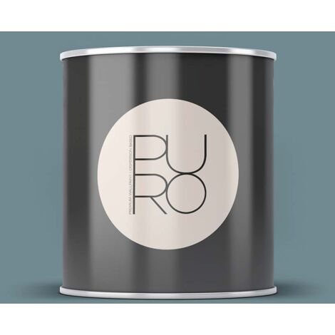 Peinture essence bleue mat moderne et résistante Peinture satinée facile à appliquer Peinture PURO Premium C3012 2,5L