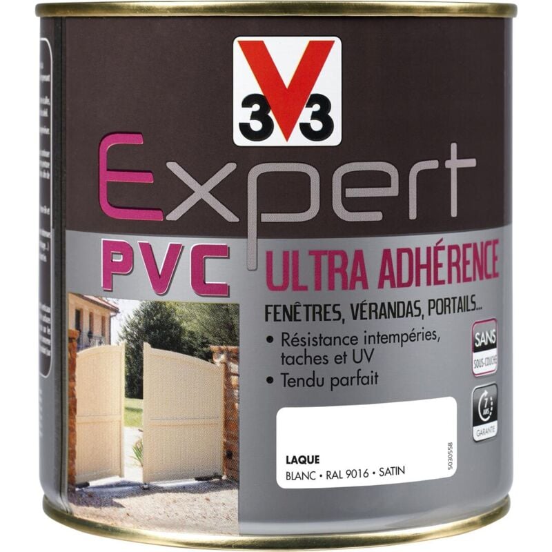 Peinture Expert pvc blanc 0,5L