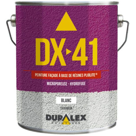 Peinture Façade Pliolite Dx 41 Blanc 3 L