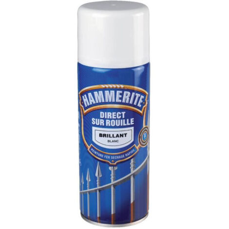 Peinture fer Aerosol Noir 400ml - HAMMERITE