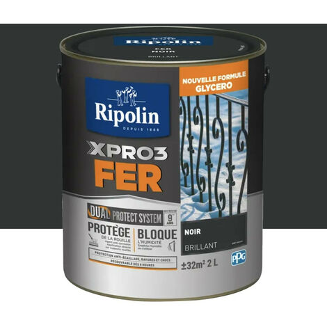 Peinture Sol Extérieur / Intérieur Xpro 3 Ripolin, Gris Loft, 2.5 L
