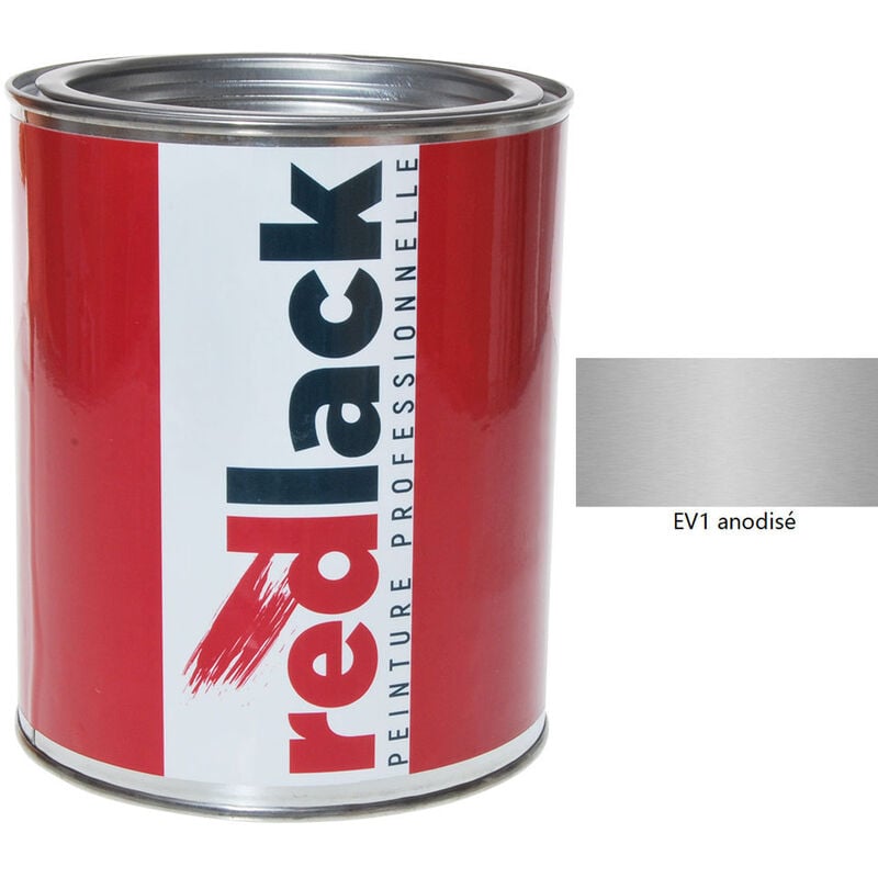 Peinture Finition EV1 anodisé multisupport 1L Redlack