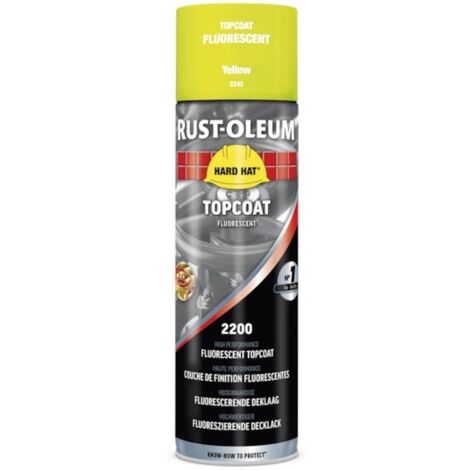 Peinture fluorescent - RUST-OLEUM - Jaune 2242