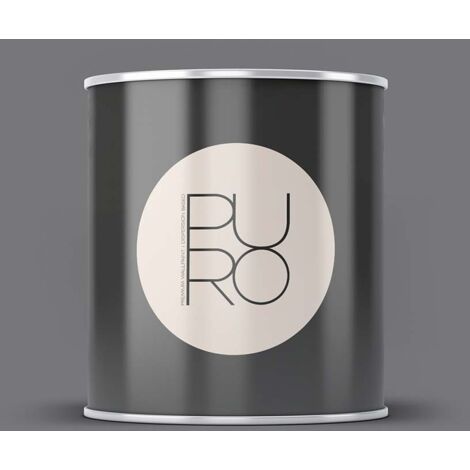 Peinture gris crème mat moderne et résistante Peinture facile à appliquer Peinture PURO Premium C1007 2,5L