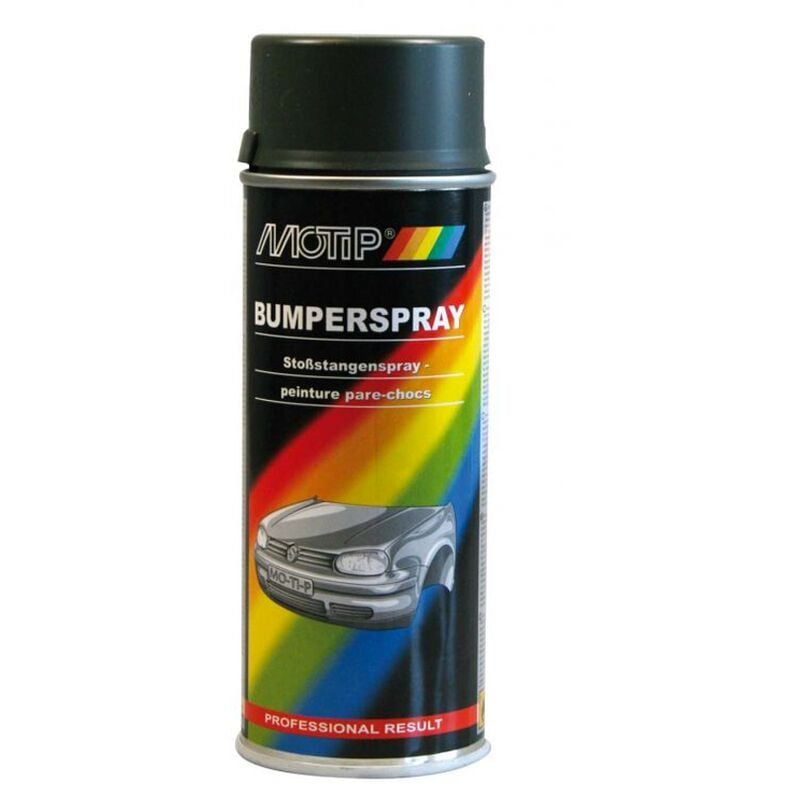 Peinture gris pare chocs 400ml (M04074) Motip