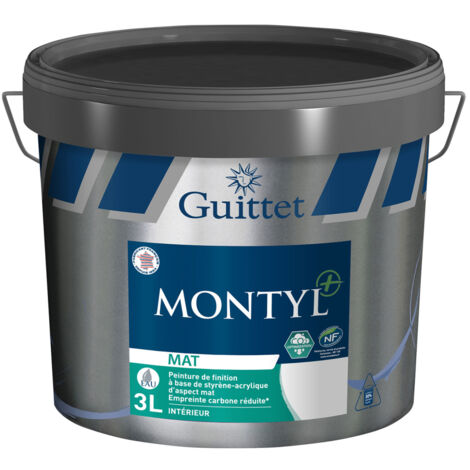Peinture Guittet Montyl+ Bc Gut0 3l - Guittet