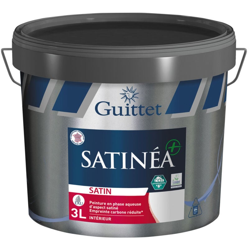 Peinture Guittet Satinéa+ bc base GUT0 3L Guittet