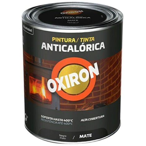 AKZONOBEL Peinture haute température OXIRITE 5398041 Noir 750 ml