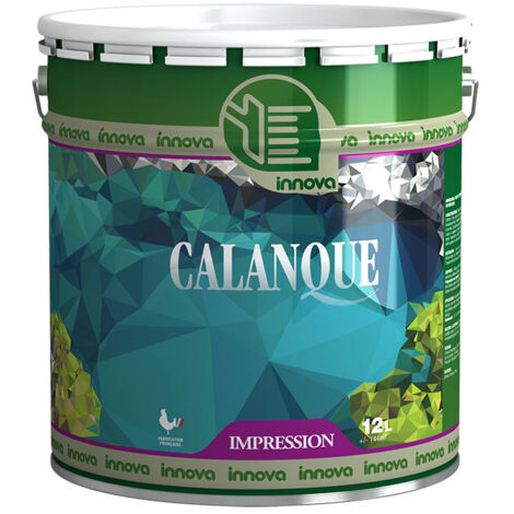 Peinture Innova Calanque Impression Blanc 12l - Innova