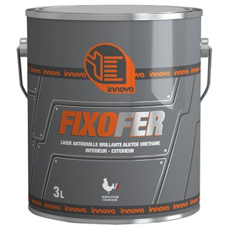 Peinture Innova Fixofer Satin Blanc 0l75 - Innova