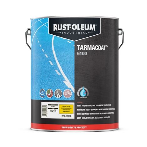 Peinture intérieur/extérieur Tarmacoat-6144.5 (bidon de 5 litres) - Rust Oleum