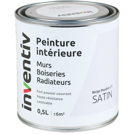 Peinture Intérieure INVENTIV - Beige Poudré N°7 - Satin