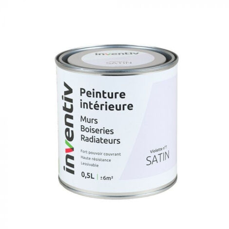 Peinture Intérieure Satin INVENTIV - Violette 7 - 0,5L