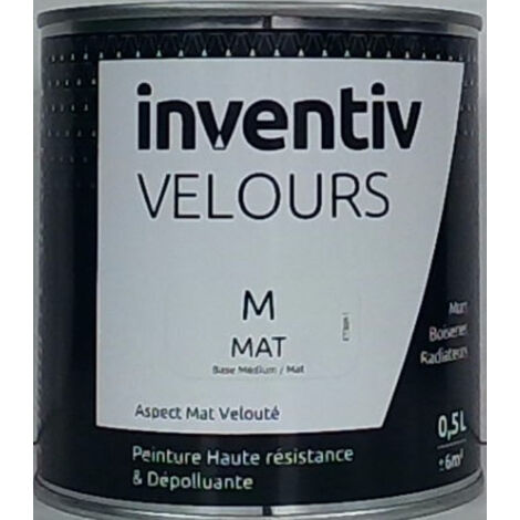 Peinture Inventiv Velours Base Medium Mat - Finition Veloutée