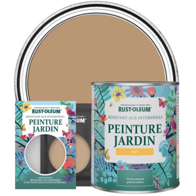 Peinture Jardin, Finition Mat - Argile