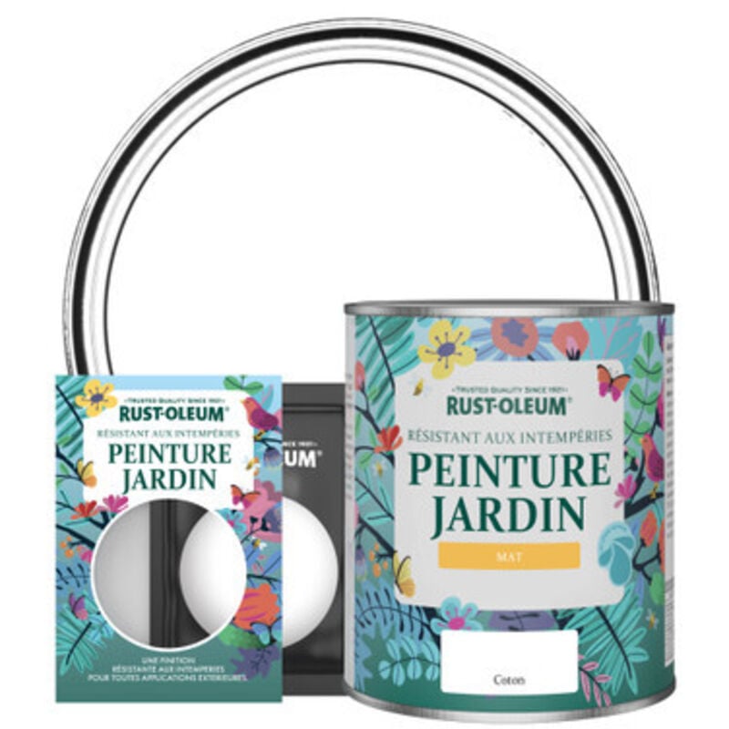 Peinture Jardin, Finition Mat - Coton