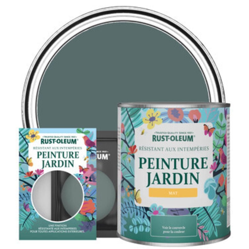 Peinture Jardin, Finition Mat - Deep Sea