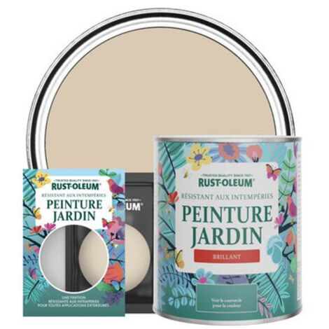 Peinture Jardin, Finition Brillante - Argile Chaude