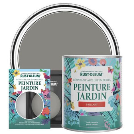 Peinture Jardin, Finition Brillante - Béton