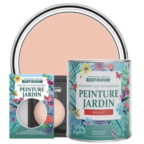 Peinture Jardin, Finition Brillante - Corail