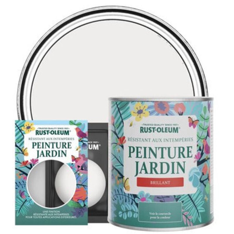 Peinture Jardin, Finition Brillante - Fleur
