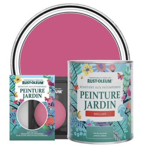 Peinture Jardin, Finition Brillante - Framboise