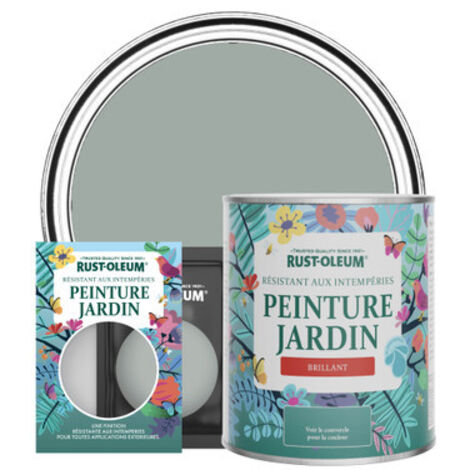 Peinture Jardin, Finition Brillante - Gris Urbain