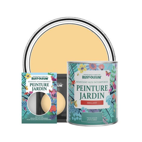 Peinture Jardin, Finition Brillante - Moutarde