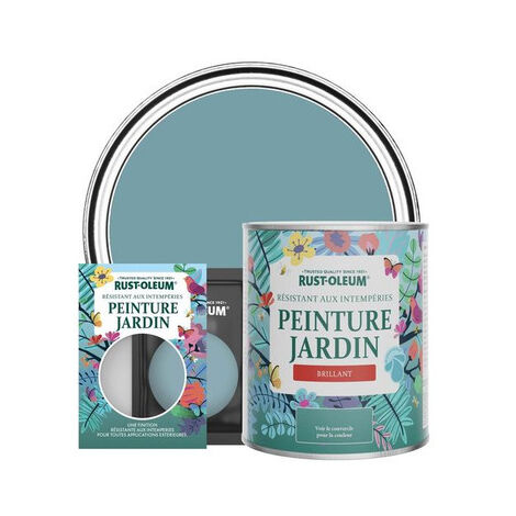 Peinture Jardin, Finition Brillante - Océan