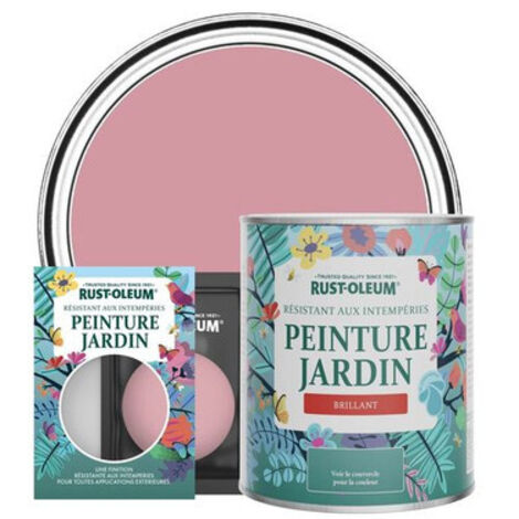 Peinture Jardin, Finition Brillante - Rose Antique