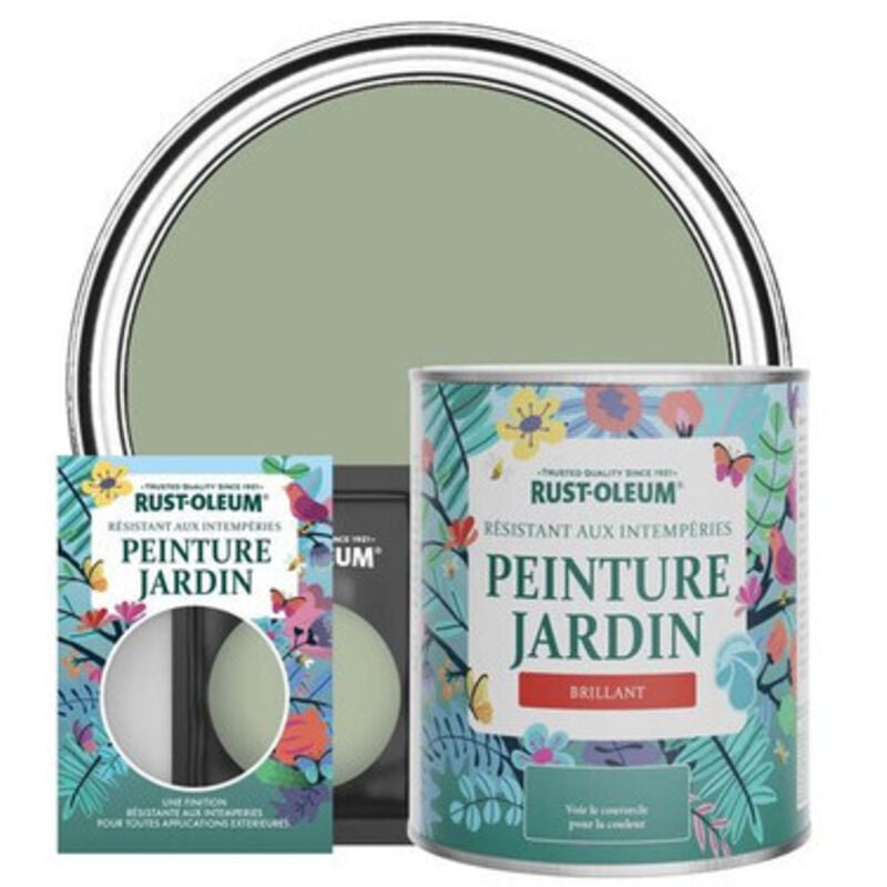 Peinture Jardin, Finition Brillante - Vert Kaki