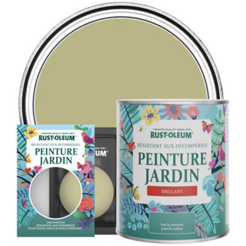 Peinture Jardin, Finition Brillante - Vert Sauge