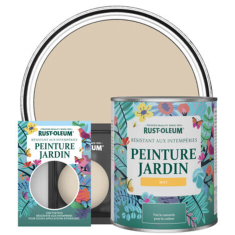 Peinture Jardin, Finition Mat - Argile Chaude