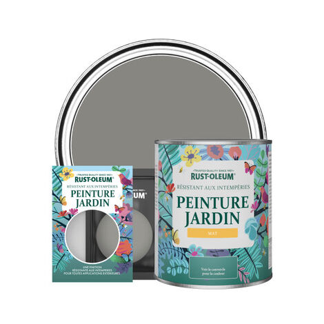 Peinture Jardin, Finition Mat - Béton