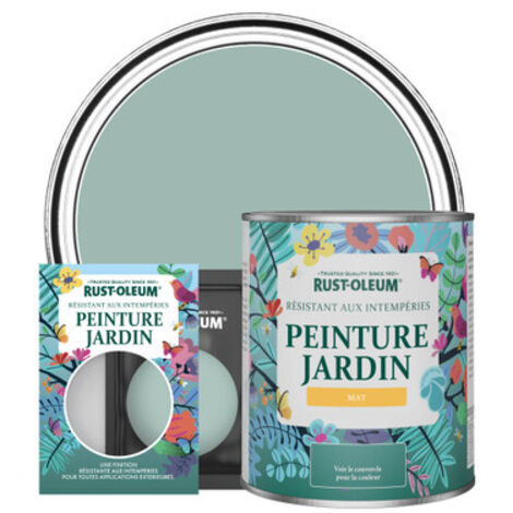 Peinture Jardin, Finition Mat - Bleu littoral