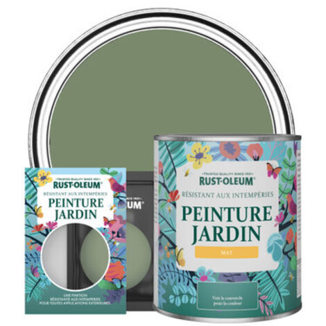 Peinture Jardin, Finition Mat - Broussaille