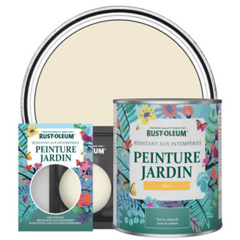 Peinture Jardin, Finition Mat - Calcaire