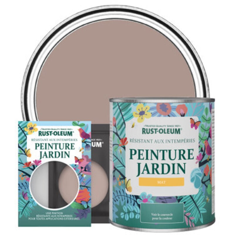Peinture Jardin, Finition Mat - Dentelle