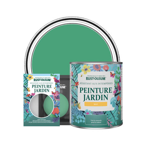 Peinture Jardin, Finition Mat - Émeraude