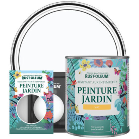 Peinture Jardin, Finition Mat - Glacier