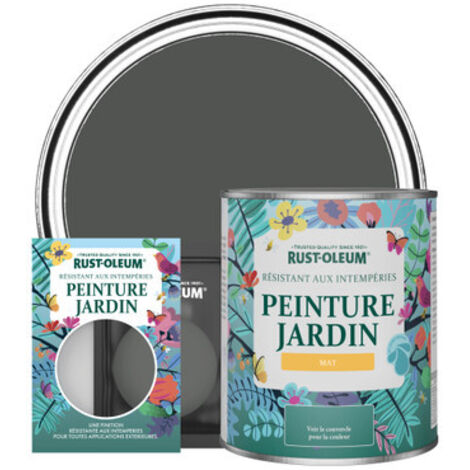 Peinture Jardin, Finition Mat - Graphite