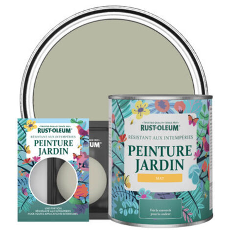 Peinture Jardin, Finition Mat- Grège
