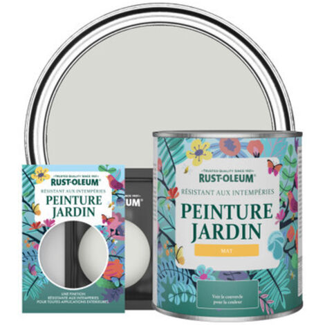 Peinture Jardin, Finition Mat - Gris d'Hiver