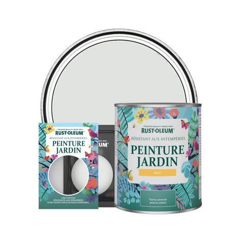 Peinture Jardin, Finition Mat - Gris Papier