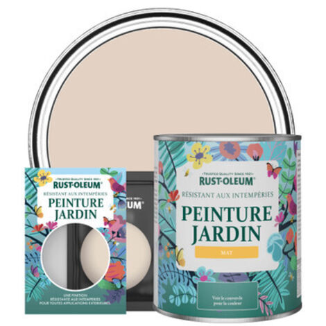 Peinture Jardin, Finition Mat - Pêche