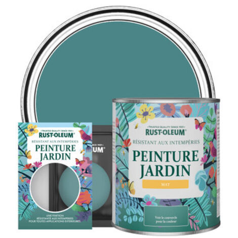 Peinture Jardin, Finition Mat - Plume de Paon